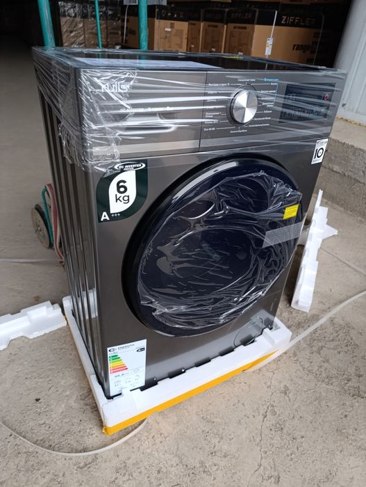 Kir yuvish mashinasi rulls 6 kg invertor