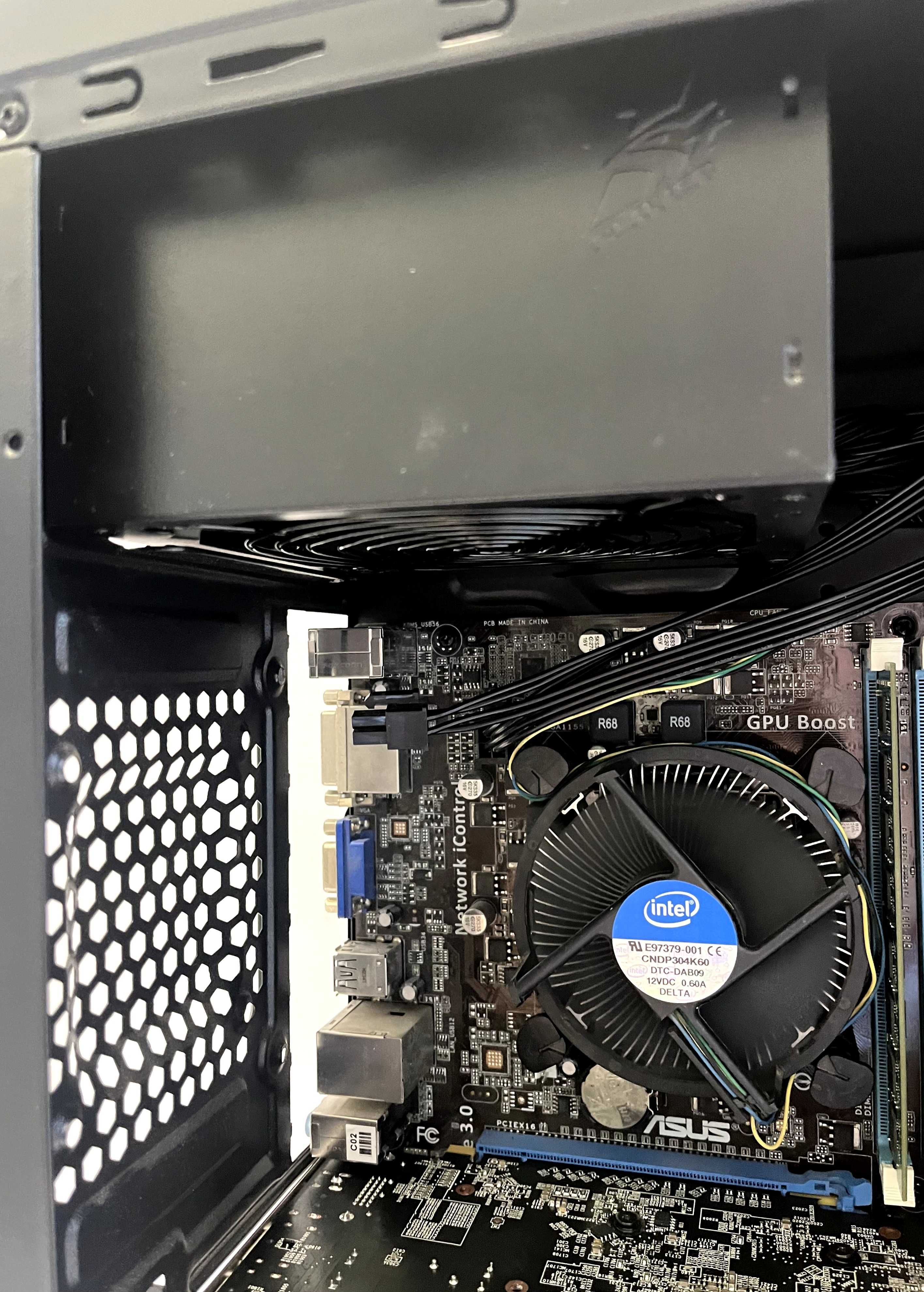 Бюджетен геймърски компютър Intel Core i5 2400, RX 580 8GB, 8GB ram