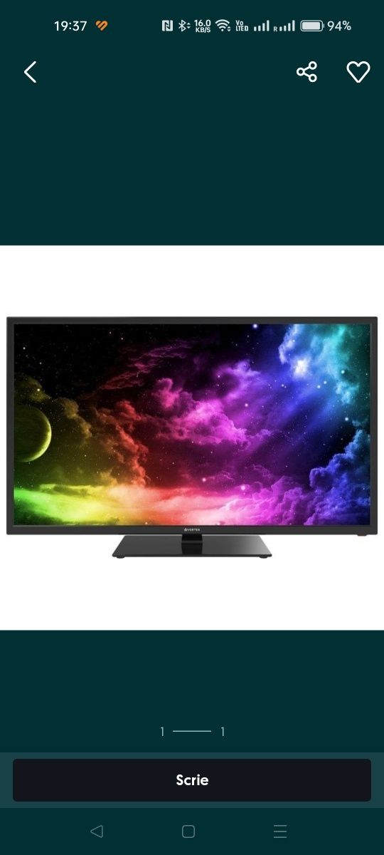 Tv LED Full HD VORTEX 102 CM nu este smart