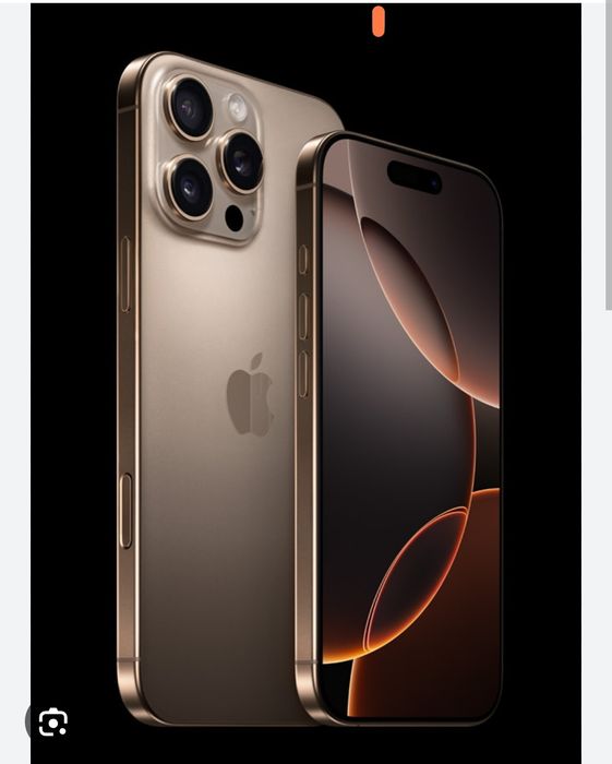 Iphone 16 pro max gold 256 tali