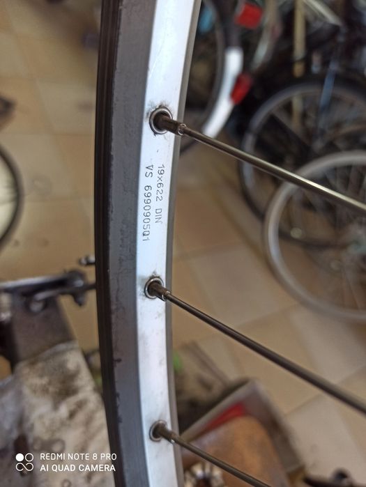 Roata 28 janta dubla butuc single Velosteel Cehia