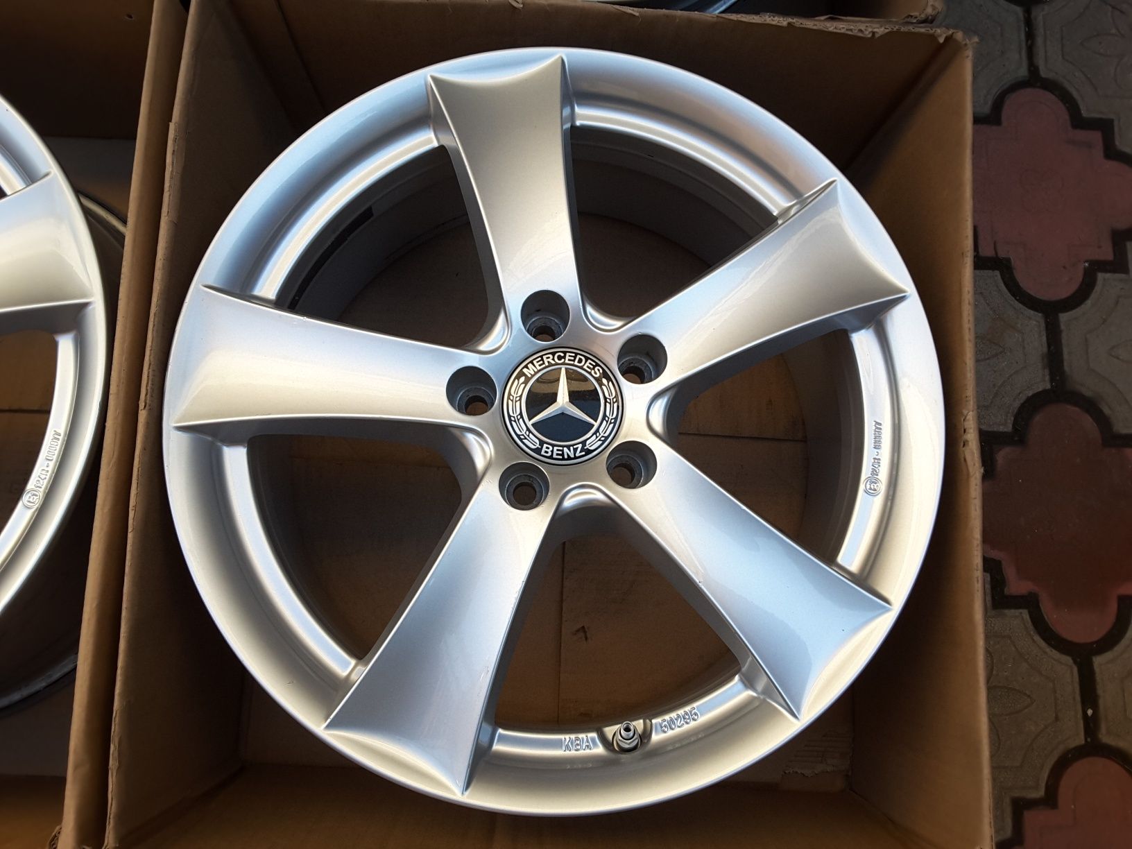 jante aliaj 17; 5x112; Mercedes E class w211,w213, GLC, GLK, Vito w447