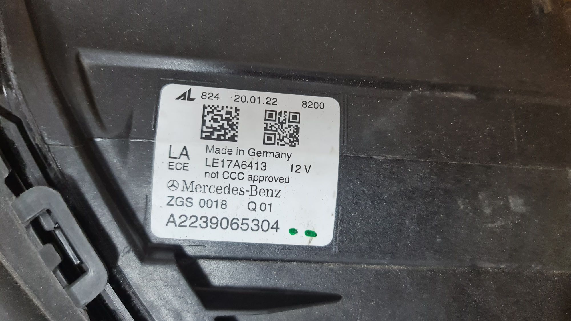 Far full led adaptiv Digital Light Mercedes S a223  w223 a2239065304