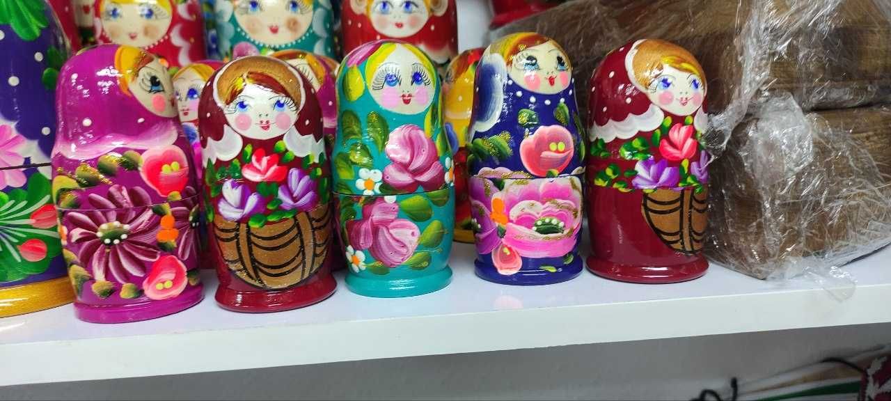 Матрёшка ручная работа из дерева