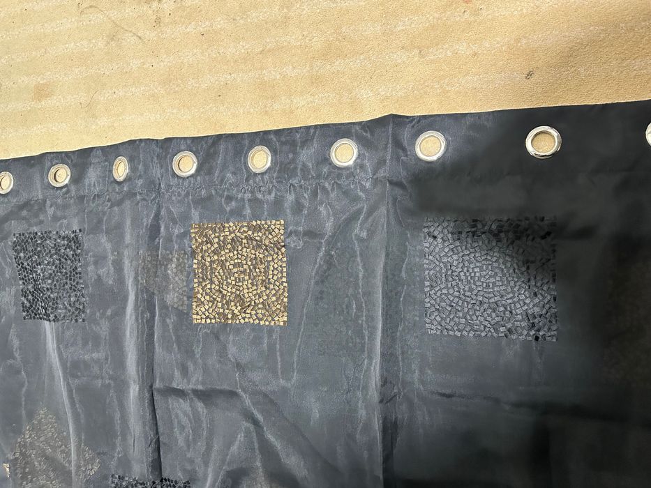 Завеса комбинирана - плътно и прозрачно перде