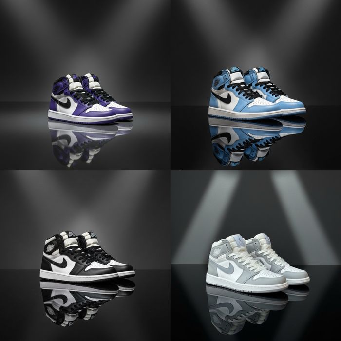 Самые популярные кроссовки Nike Air Jordan 1