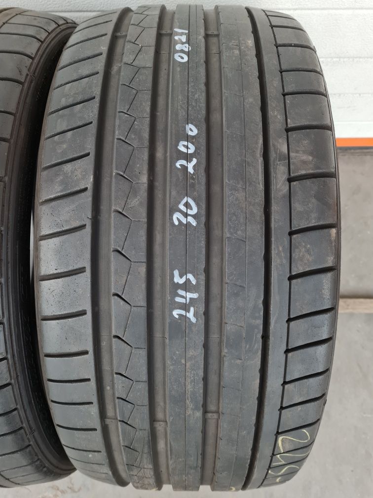 Летни гуми 2 броя DUNLOP SpSport Maxx GT 245 30 R20 дот 0821