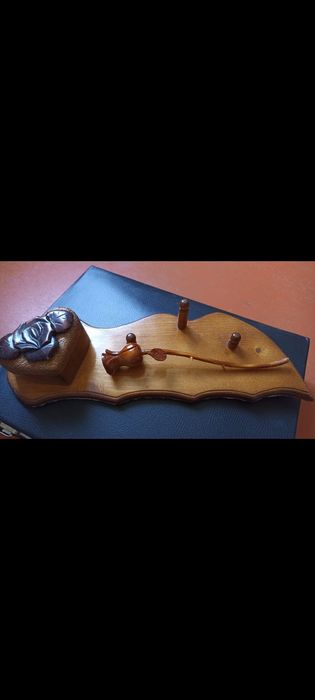Шкатулка для украшений из дерево (ручная работа)