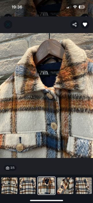 Топло Палто Zara