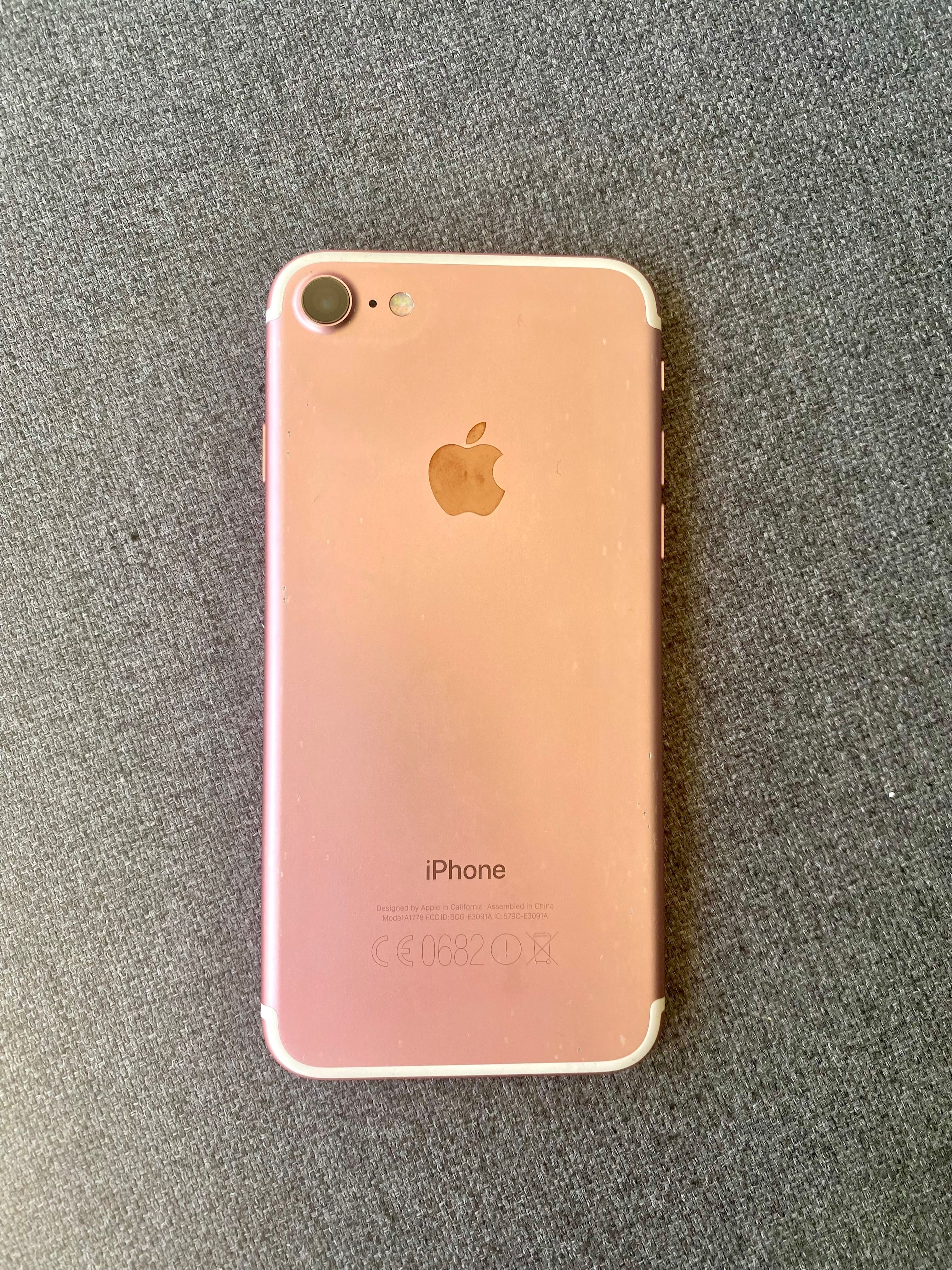 iPhone 7, 128 GB, roz