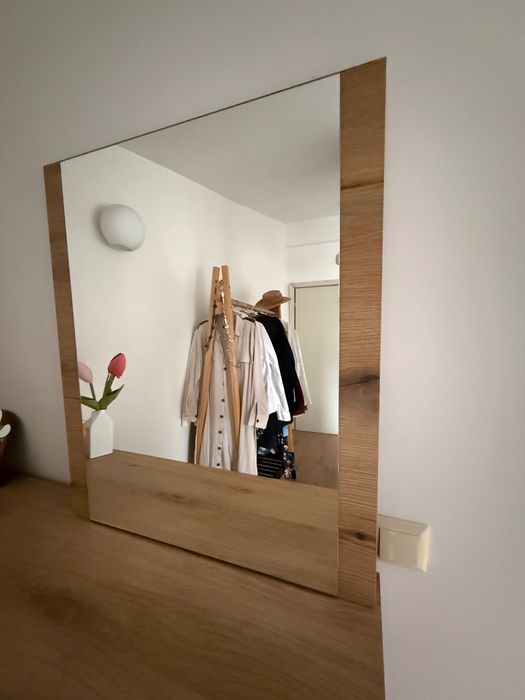 Огледало 60х70 дървена рамка