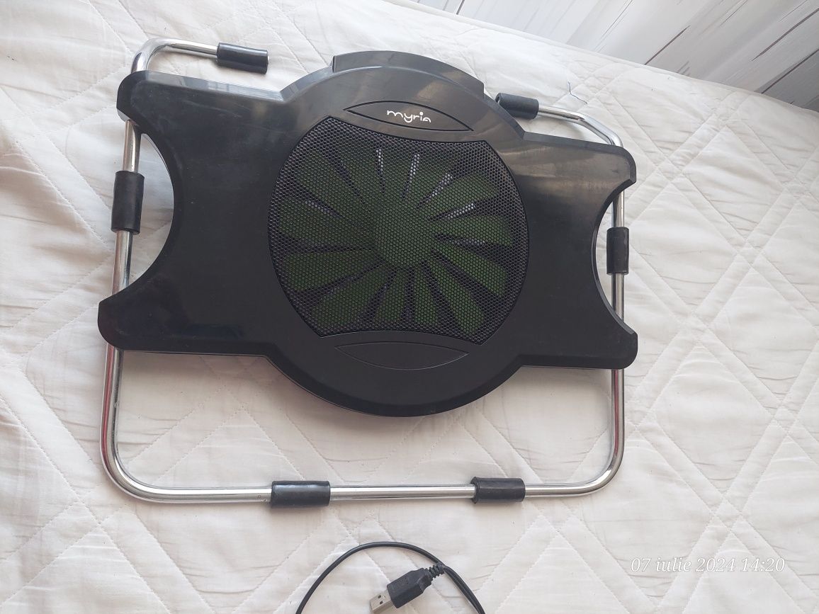 Vând cooler Myria pentru laptop sau tabletă