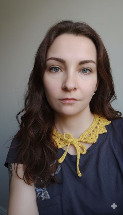 Воротнички ажурные