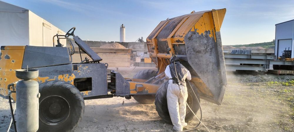 Sablare profesională,curățare metal, lemn, piatra etc