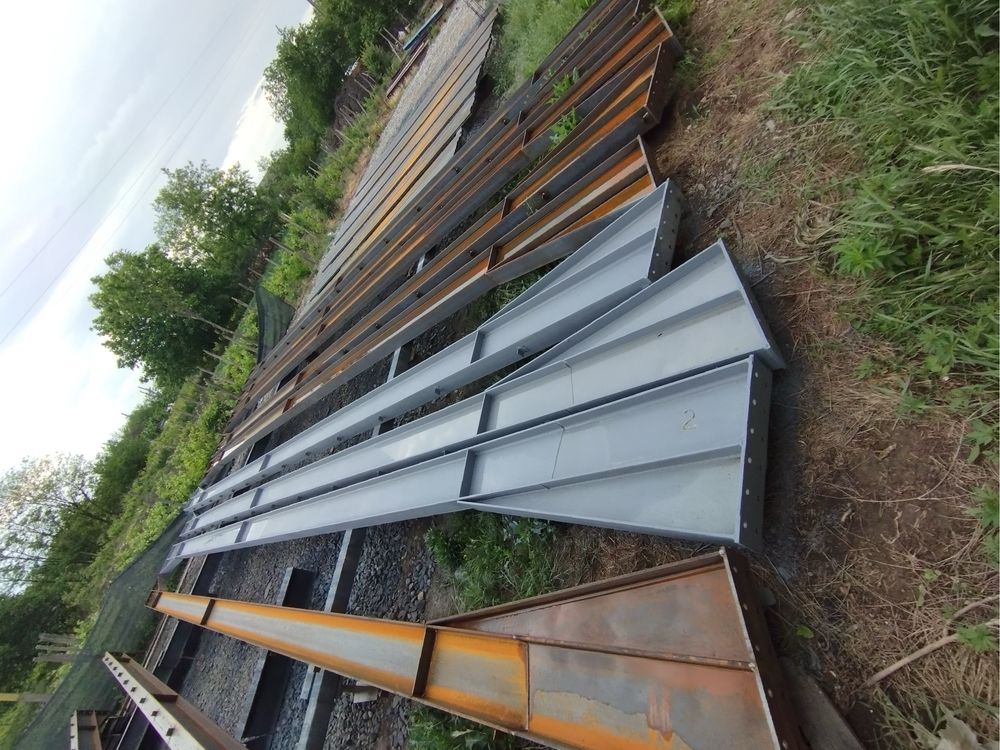 Vand structura metalica demontabila pe suruburi cu etajare de 400mp