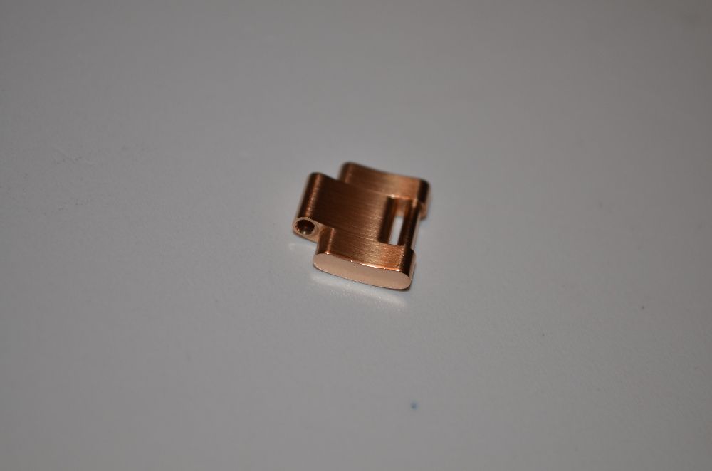 ZA AUR ROZ 18K ROLEX de DAMA - Link - 14mm - Model bratara OYSTER !