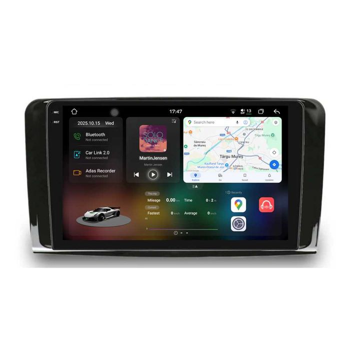Navigatie Dedicata Mercedes ML W164|GL X164 (2005-2012), BT, Carplay