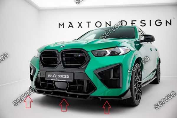 Prelungire splitter bara fata Bmw X6 M F96 Facelift 2023- v4  Maxton