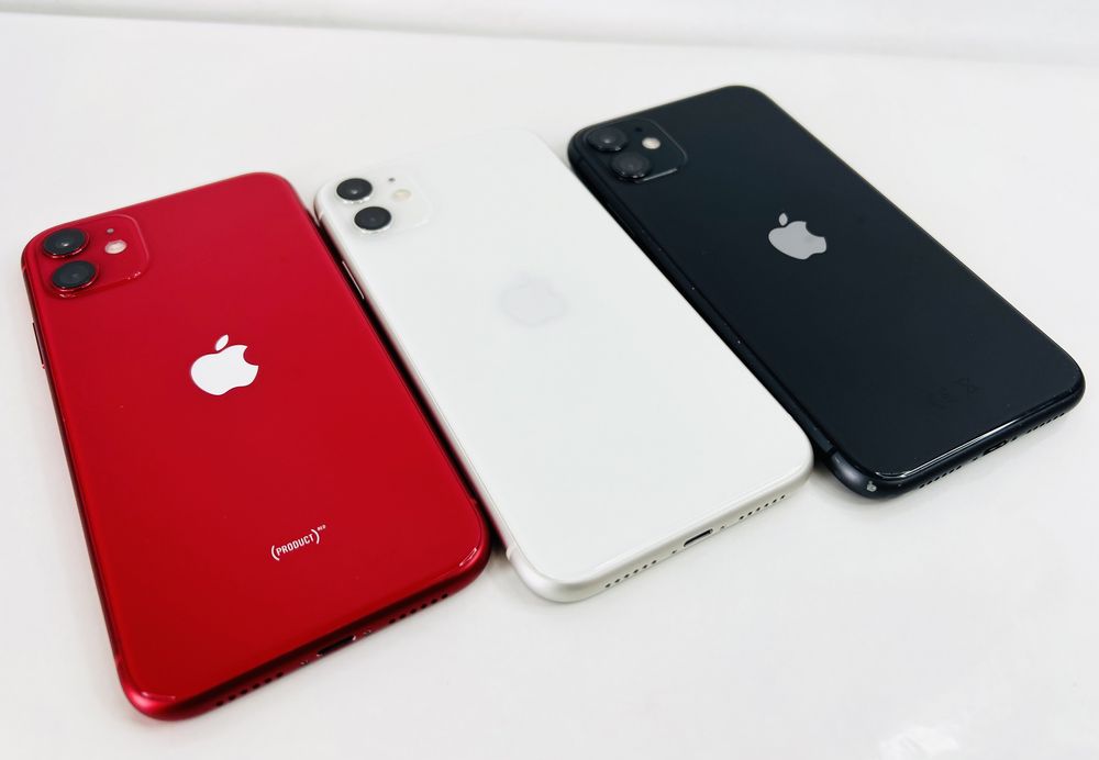 Apple iPhone 11 64GB Red / Black / White Отлични! Гаранция!