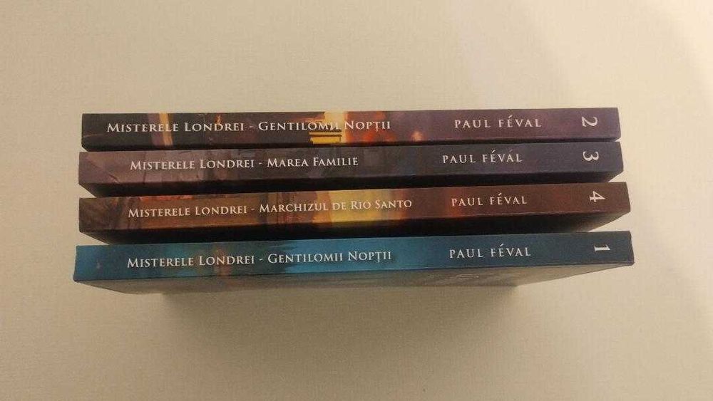 Pachet carti Misterele Londrei