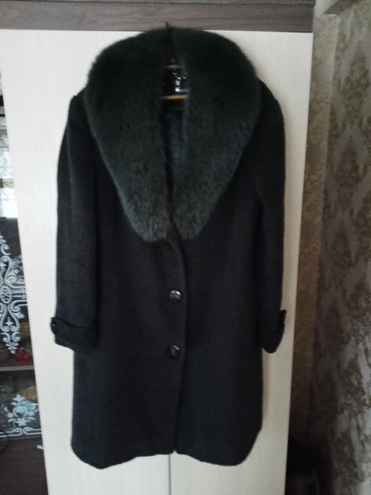 Пальто с песцом