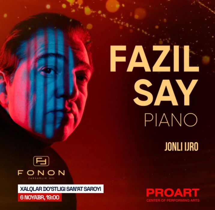 Продаю билеты на Fazil Say piano