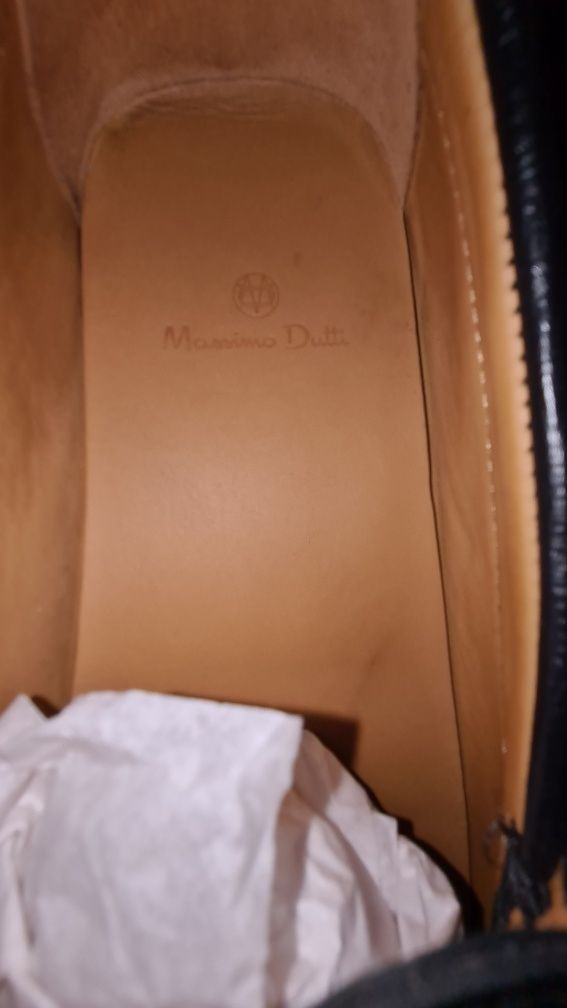 Pantofi /Mocasini Massimo Dutti autentici din piele naturala