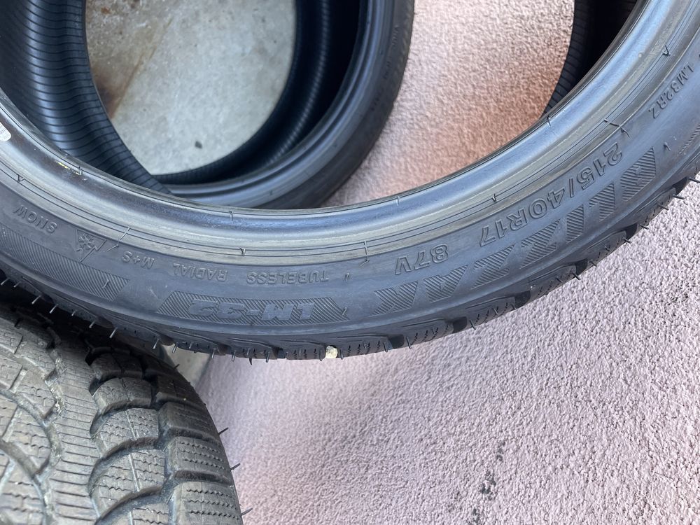 4бр.Зимни гуми BRIDGESTONE BLIZAK LM-32/215/40/R17/dot3414