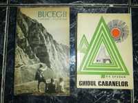 2 cărți vechi montane cabane Bucegi
