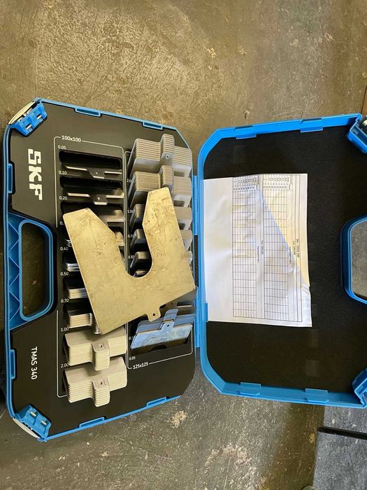 Комплект подложки SKF за центровка на ел двигатели