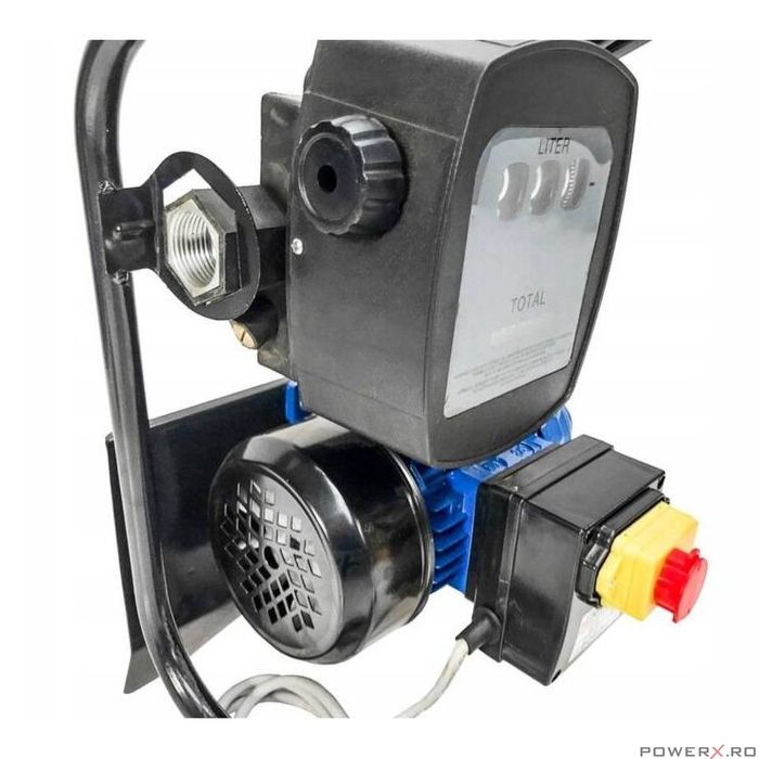 Pompa pentru transfer combustibil, motorina, cu contor, 220 V 600 W,