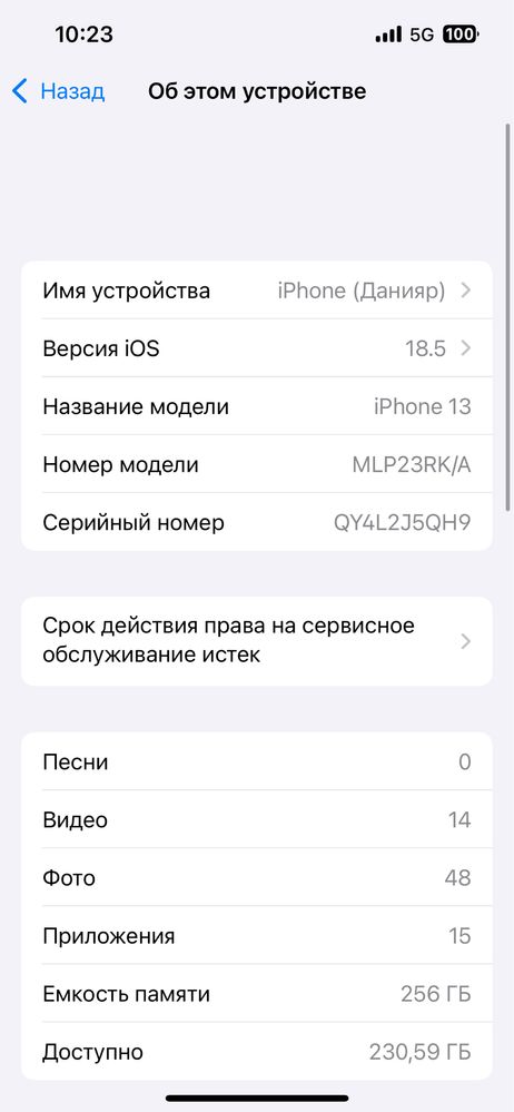 IPhone 13, 256gb