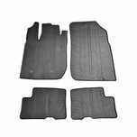 Set covorase auto din cauciuc Dacia Duster 01.2018-2024, Manual, Negru, Gledring, 4 buc.