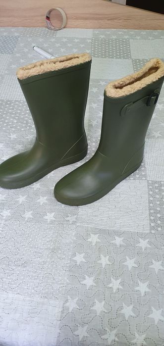 Зимни гумени ботуши Igor 36 номер с овча вълна