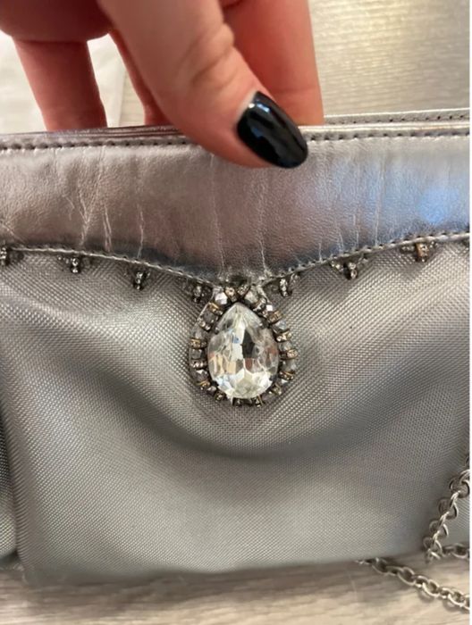 Casadei Geanta argintie