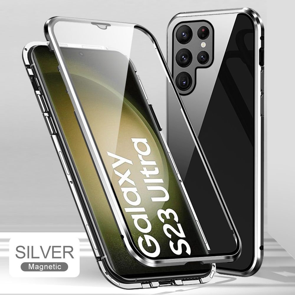 Samsung Galaxy S23 Ultra / S23+ / S23 / Двоен 360 магнитен кейс