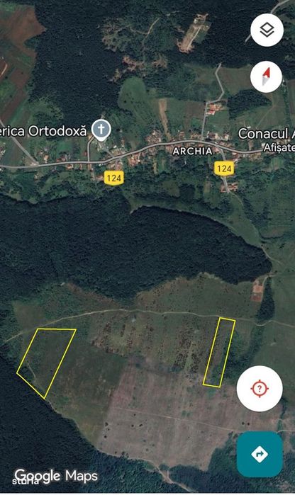 Teren in spate la Conacul Archia
