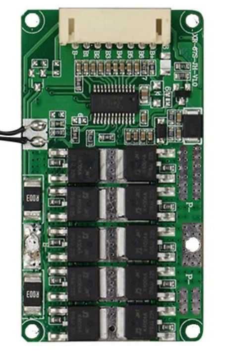 7S BMS 29.4V 25A, защитна платка с балансно зареждане, PCB BMS board