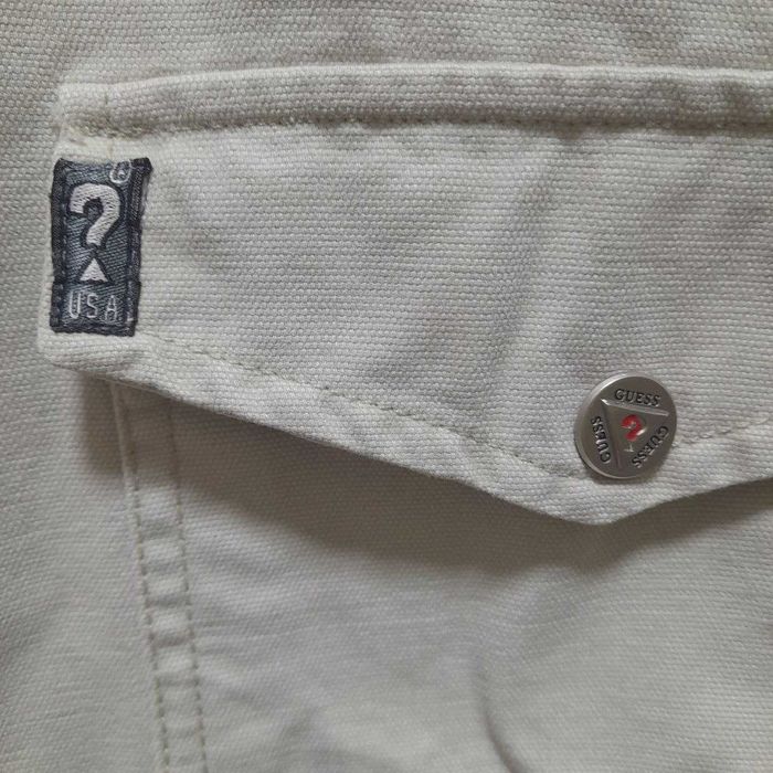 Vintage Guess Denim Shirt / Made in USA / Джинсовая Рубашка 52-54р