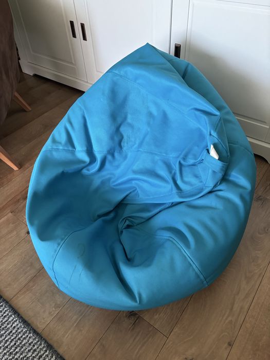 Beanbag (fotoliu pară) albastru