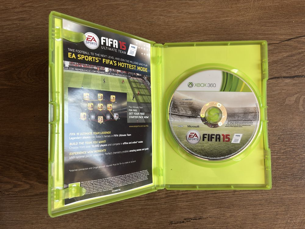 Fifa 15, Injustice Gods Among Us, Batman Arkham Origins XBOX 360 игри