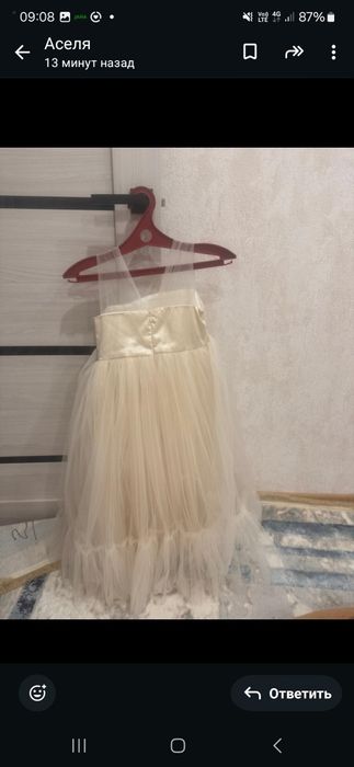 Продам бальное платье на возраст 5-6лет,в отличном состоянии