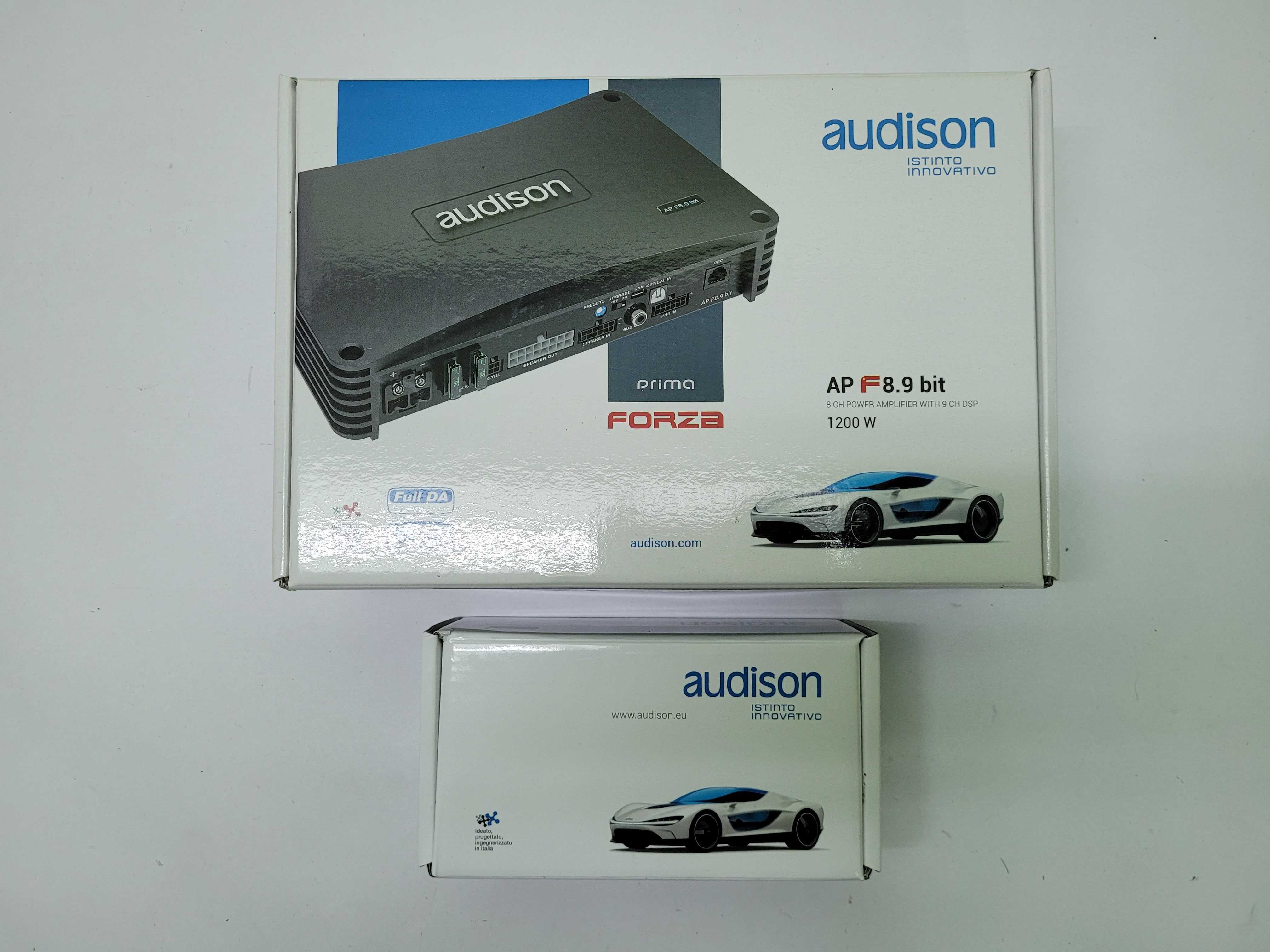 Amplificator auto Audison AP F8.9BIT ,8ch , 1200w - BONUS telec DRC MP