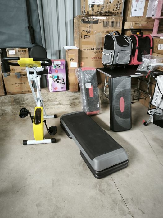 Stepper de fitness reglabil cu înălțimi reglabile