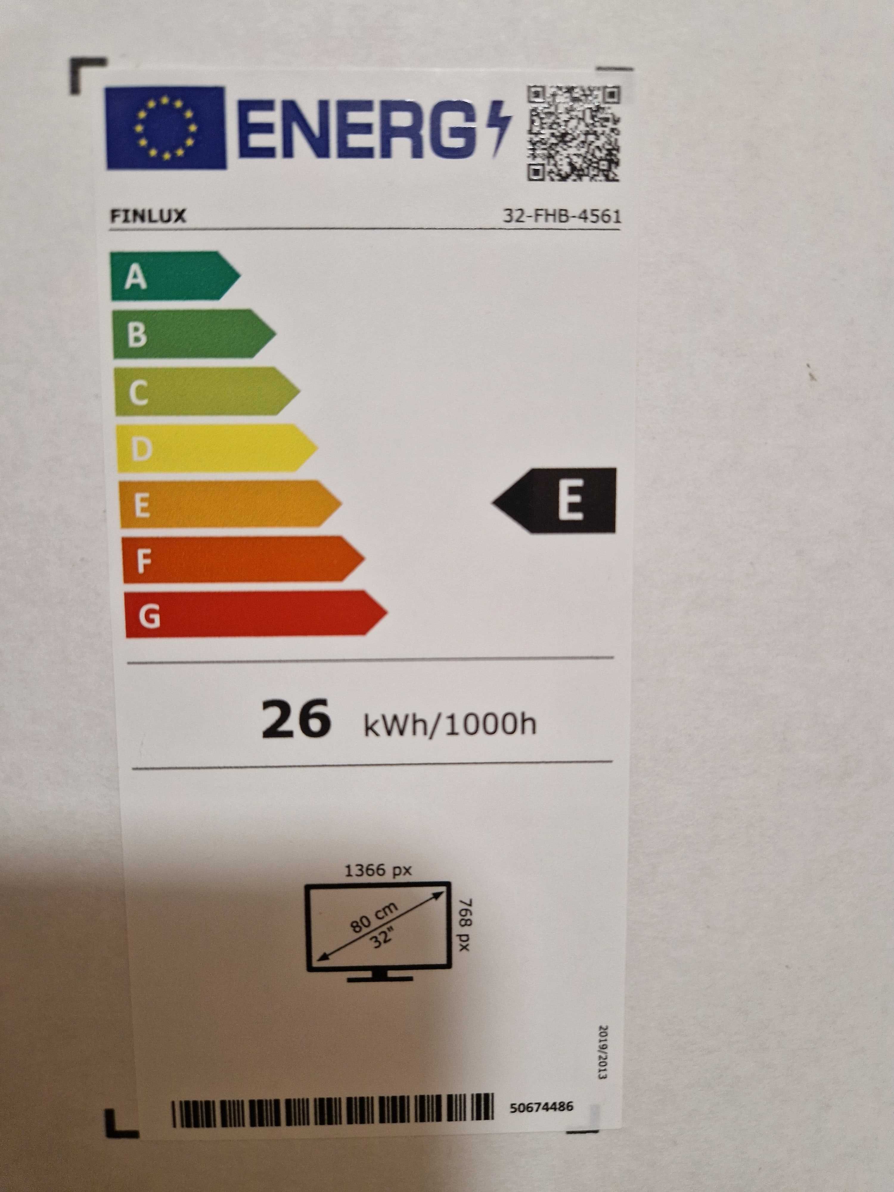 Телевизор Finlux 32-FHB-456, HD Ready, 32 инча, Led НОВ