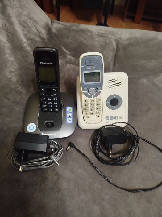 Радиотелефоны Panasonic и Texet