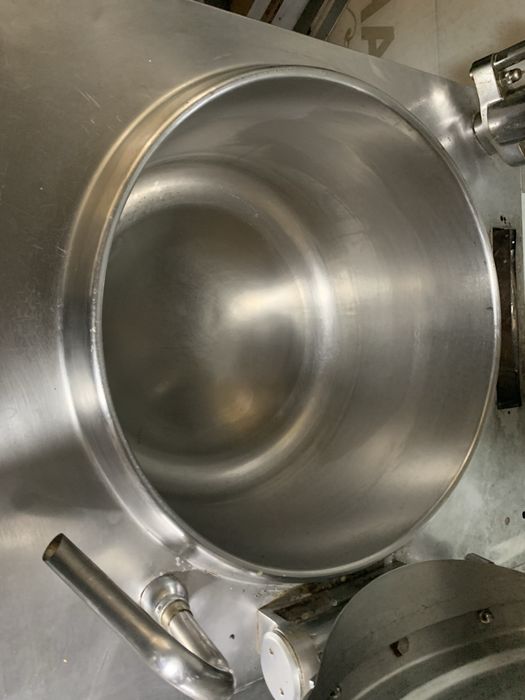 Marmita industriala dubla din inox profesionala ,stare foarte buna