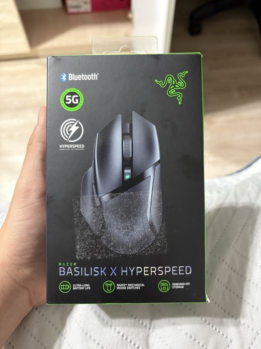 Мышь беспроводная Razer BASILISK X HYPERSPEED