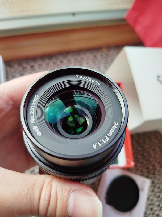 Obiectiv - 7artisans 24mm F1.4 montura MFT (micro 4/3)
