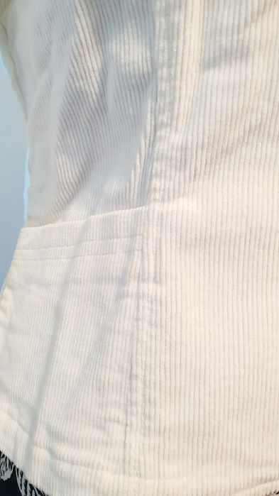 Sacou alb, masura M, raiat